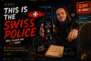 This isch d'Swiss Police – oder wie aus zwei Scam-Anrufen e Song entstand