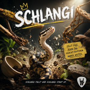 Schlangi – die Königin der Bruchlandungen