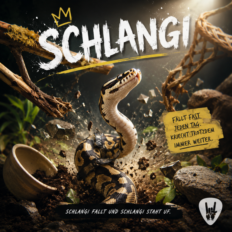 Schlangi – die Königin der Bruchlandungen